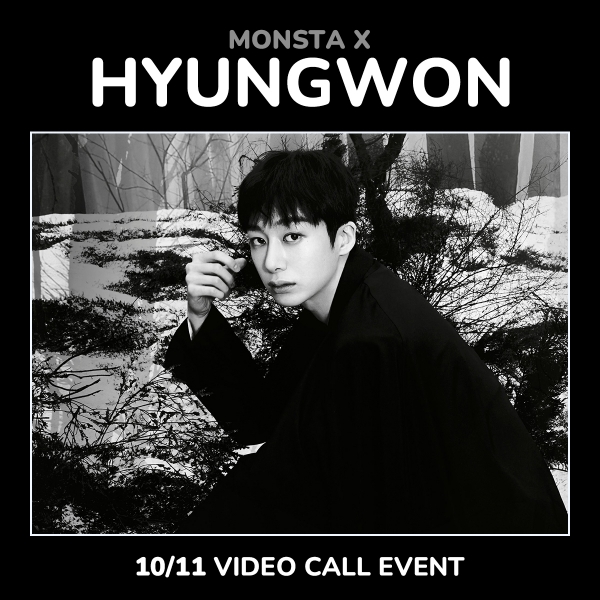 MONSTAX WITHMUU luckydraw当選　直筆サイン入り　ポラ LUCKY DRAW] MONSTA X 13TH MINI ALBUM THE X - 4 ALBUMS SET