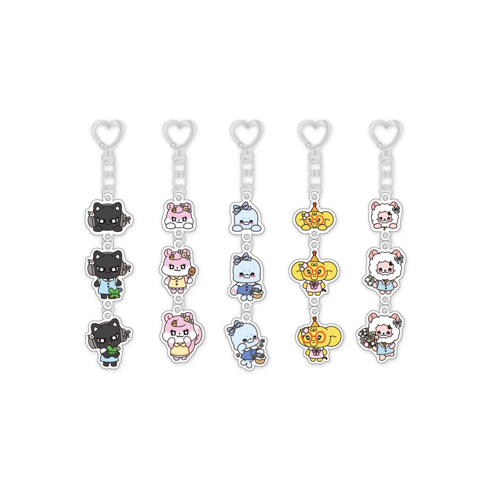 RESCENE Acrylic Chain Keyring - photo 2