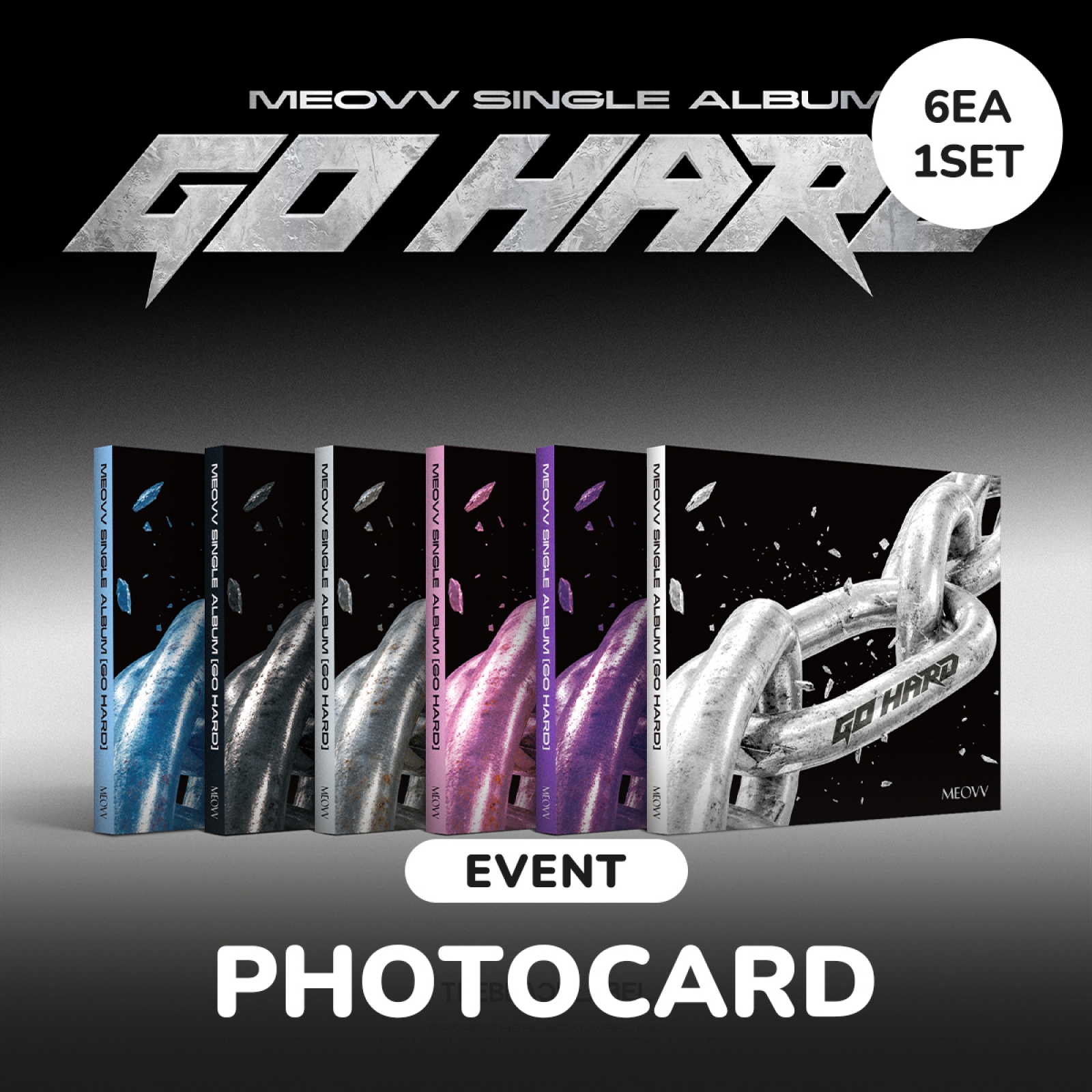 MEOVV GO HARD Single Album Set 6 - photo 3