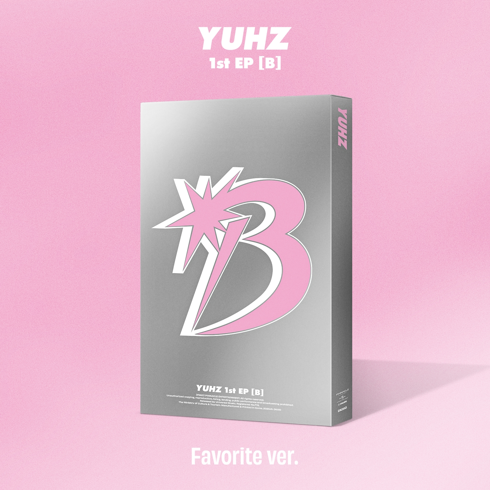 YUHZ B EP Album Favorite Ver. - photo 2