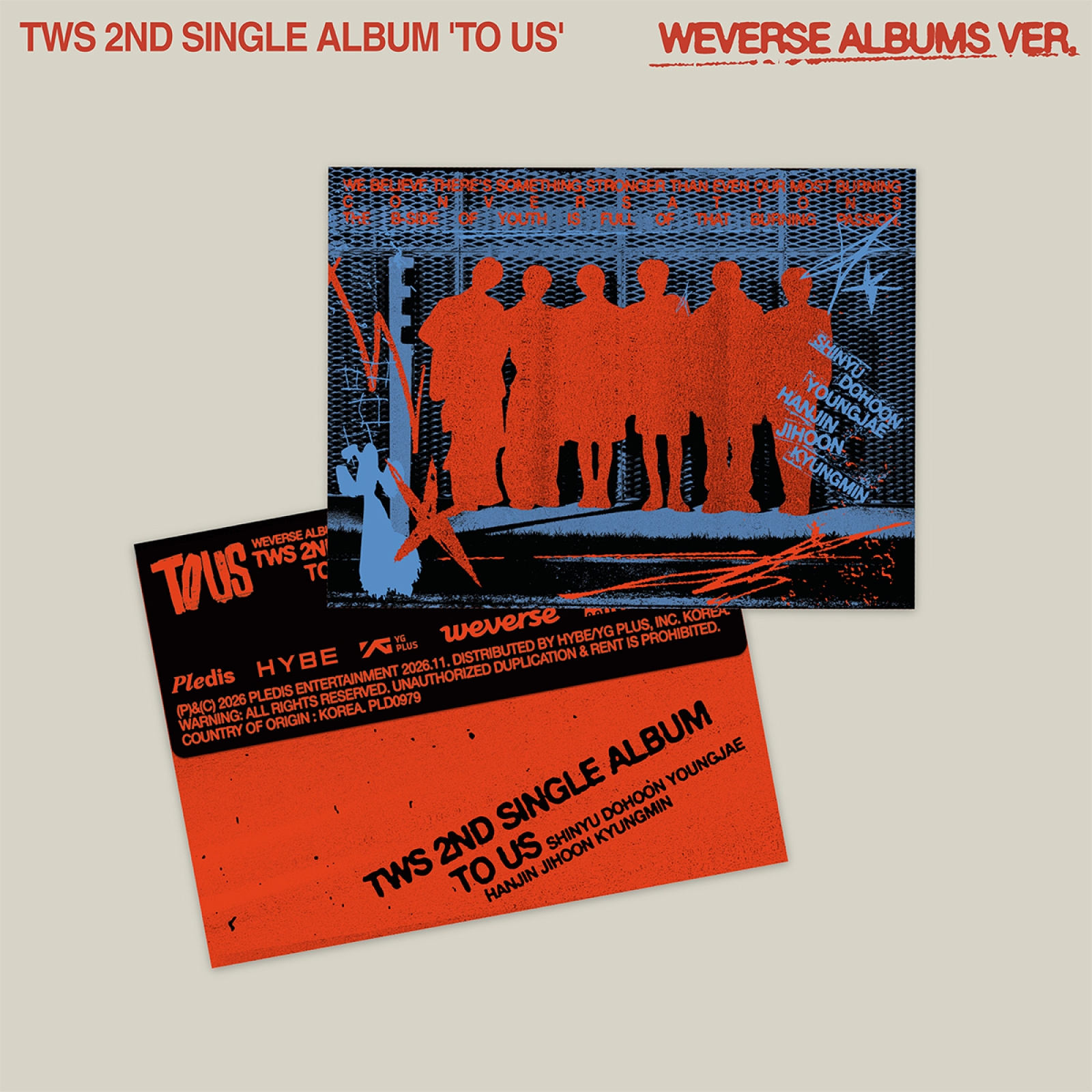 TWS TO US Single Album - photo 2