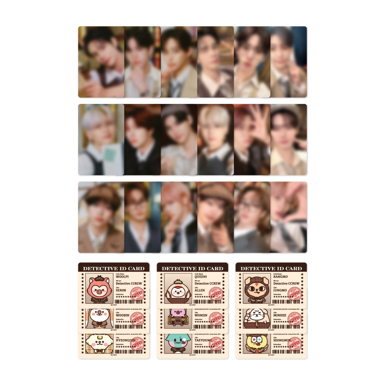 CRAVITY Detective Ccrew Photocard Pack - photo 2