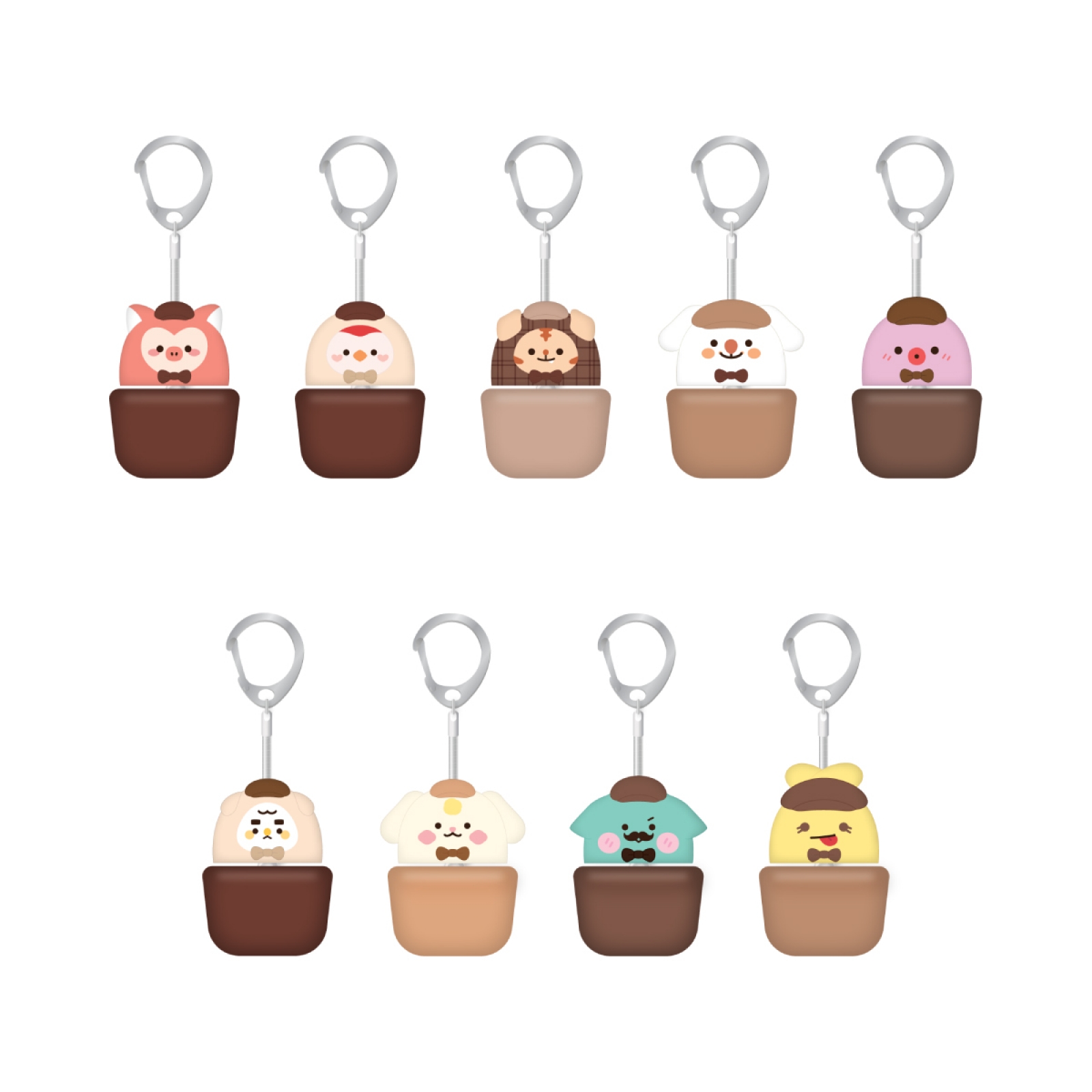 CRAVITY CCREW Random Keycap Keyring - photo 2