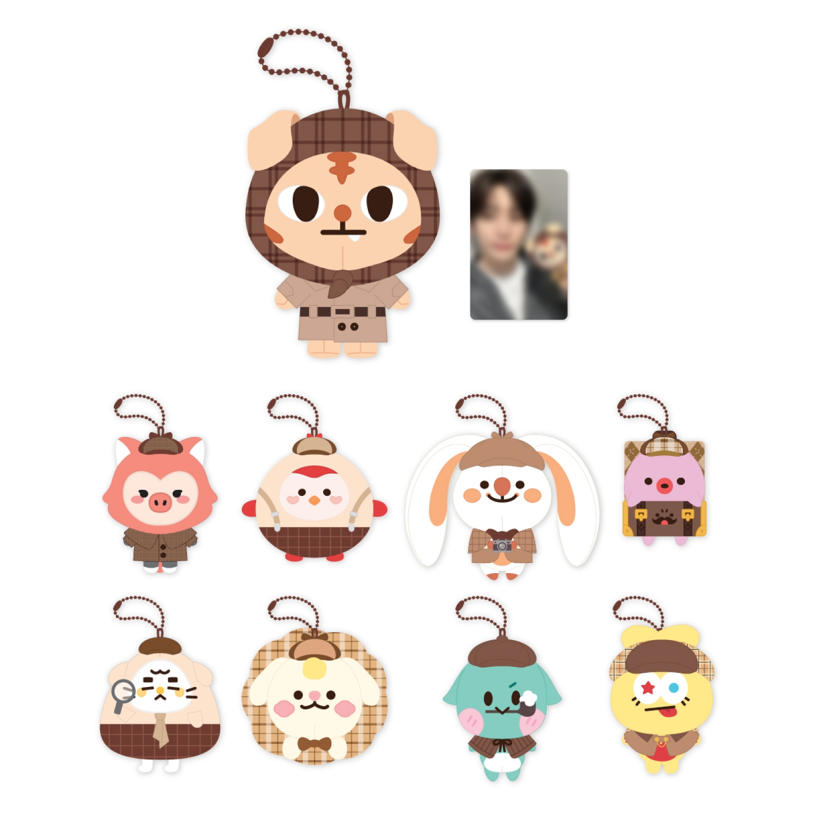 CRAVITY Detective CCREW Keyring - photo 2