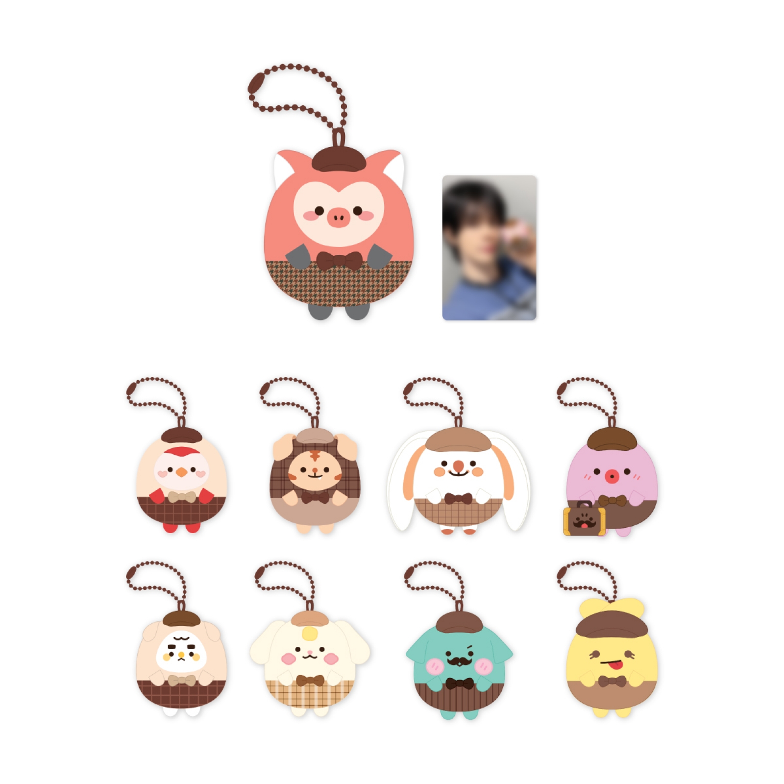 CRAVITY CCREW Mini Doll Keyring - photo 2