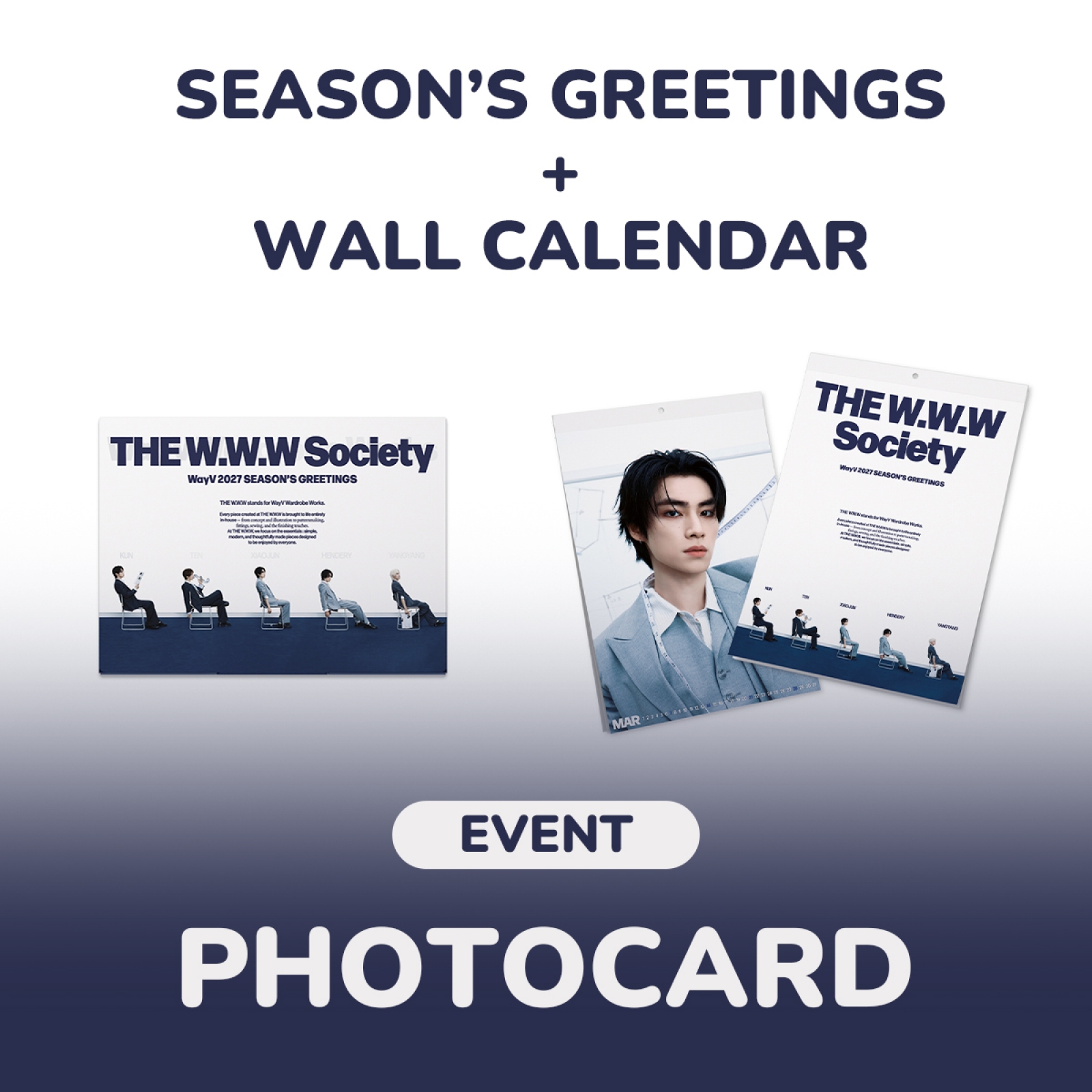 WayV 2027 Season's Greetings + Wall Calendar Set - photo 5