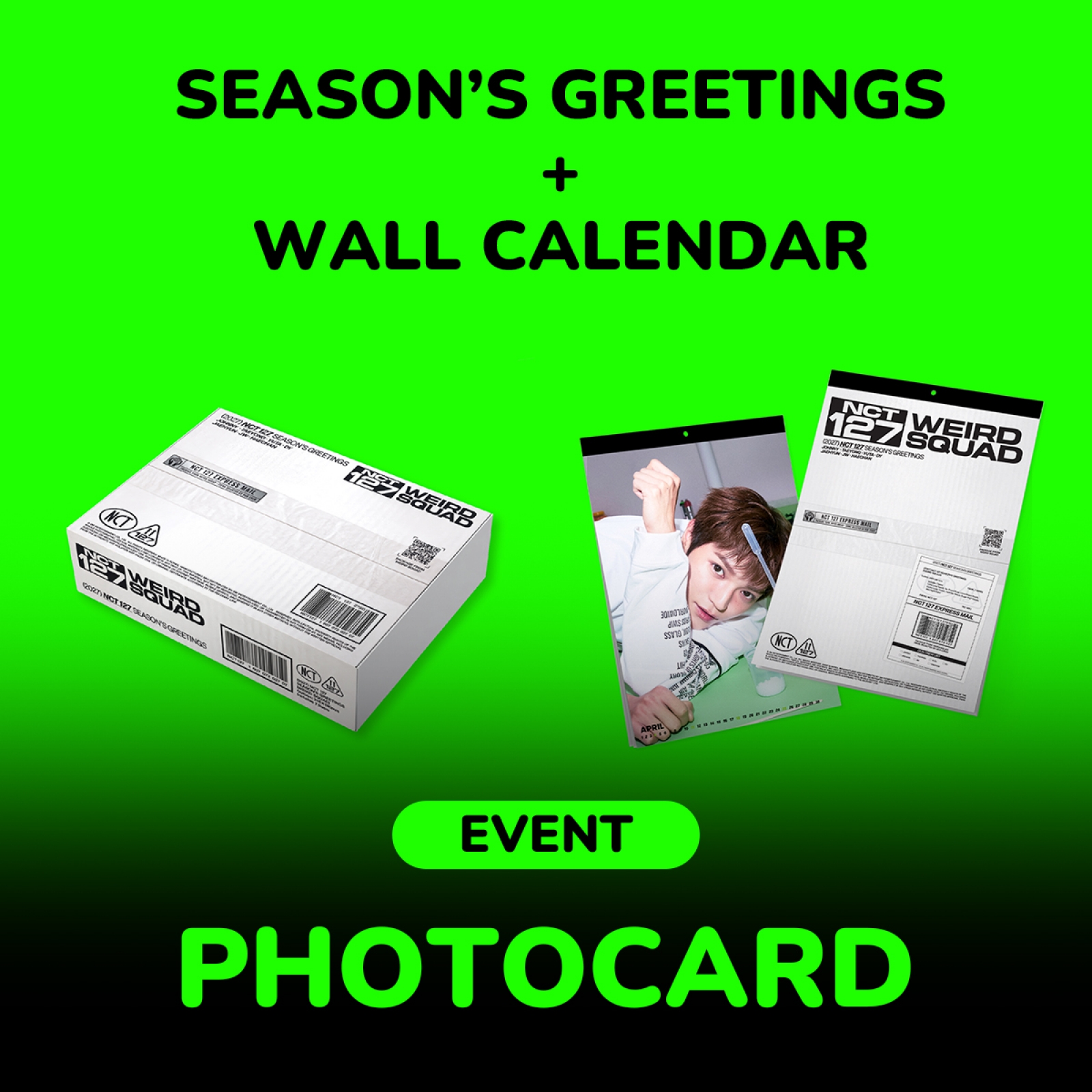 NCT 127 Season's Greetings 2027 Wandkalender - Foto 5