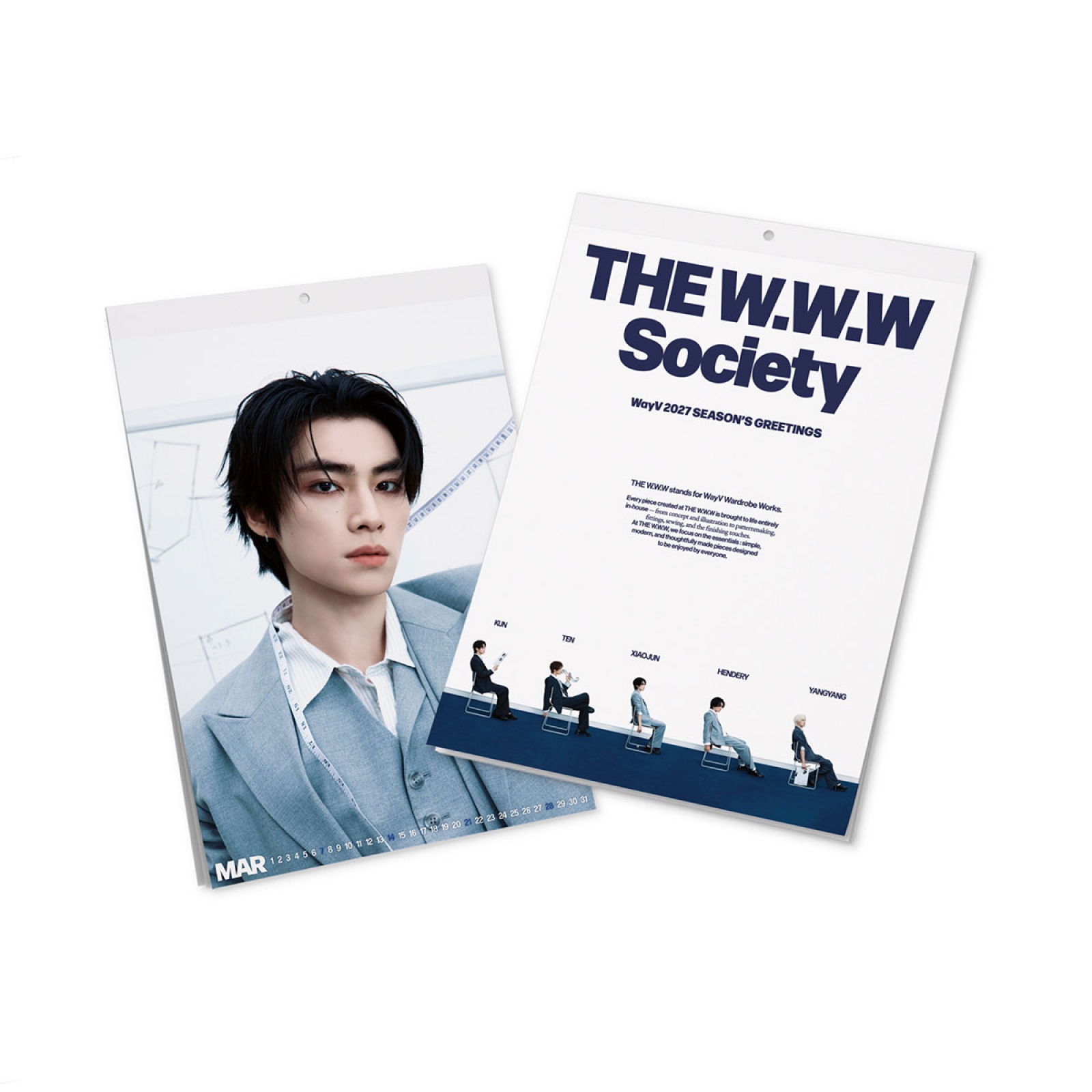 WayV 2027 Wall Calendar - Foto 2