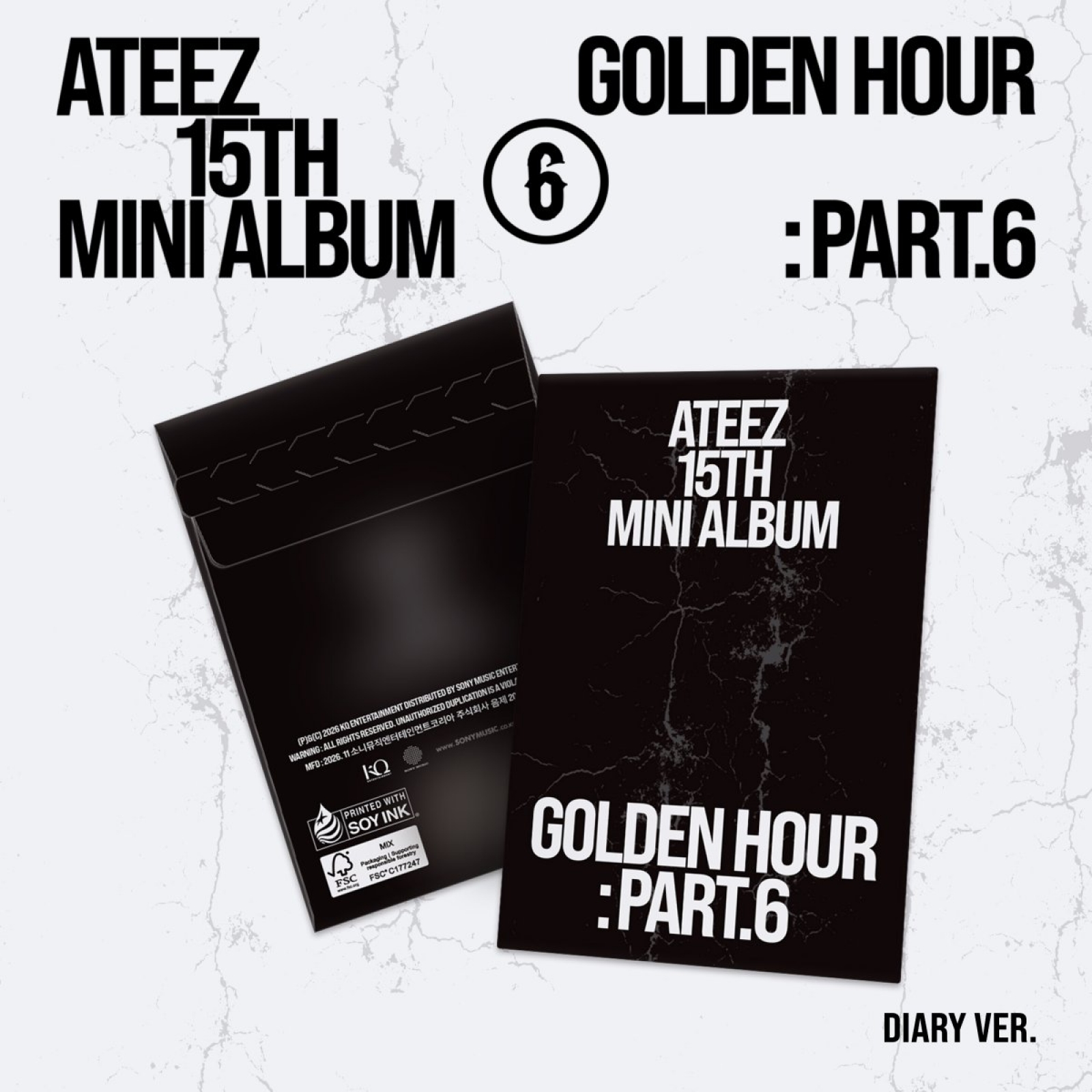 ATEEZ GOLDEN HOUR Part.6 Mini Album - photo 2