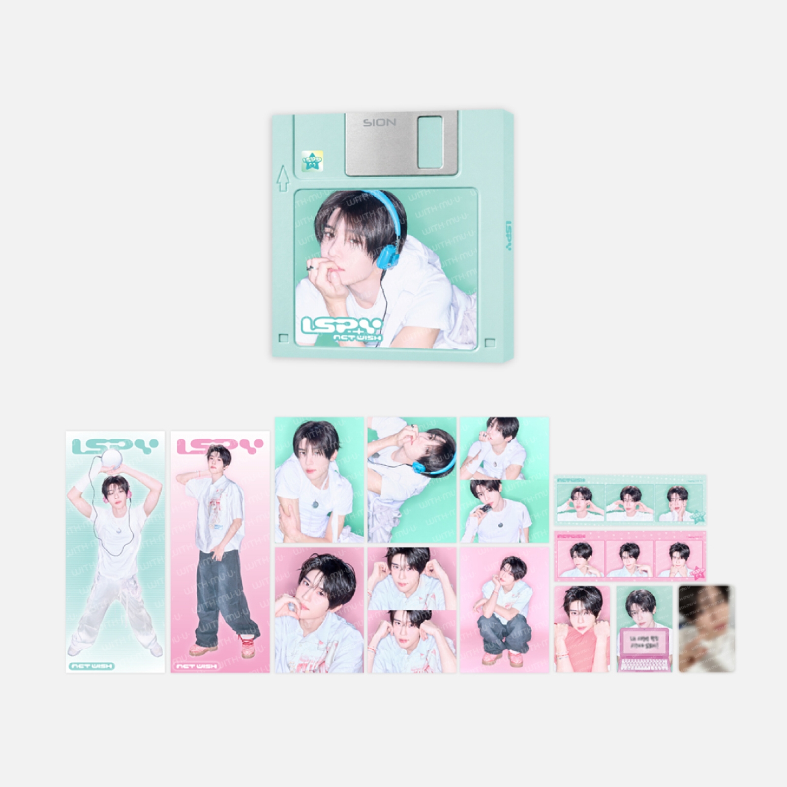 NCT WISH 18 Photo Set I SPY POP UP WISH LAND - photo 3