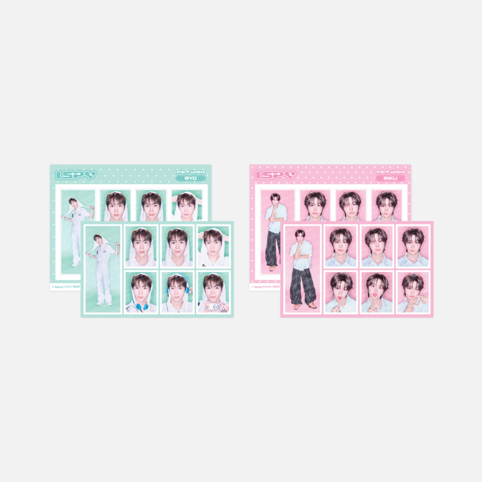 NCT WISH 07 ID Photo Set I SPY Pop Up MD - photo 3