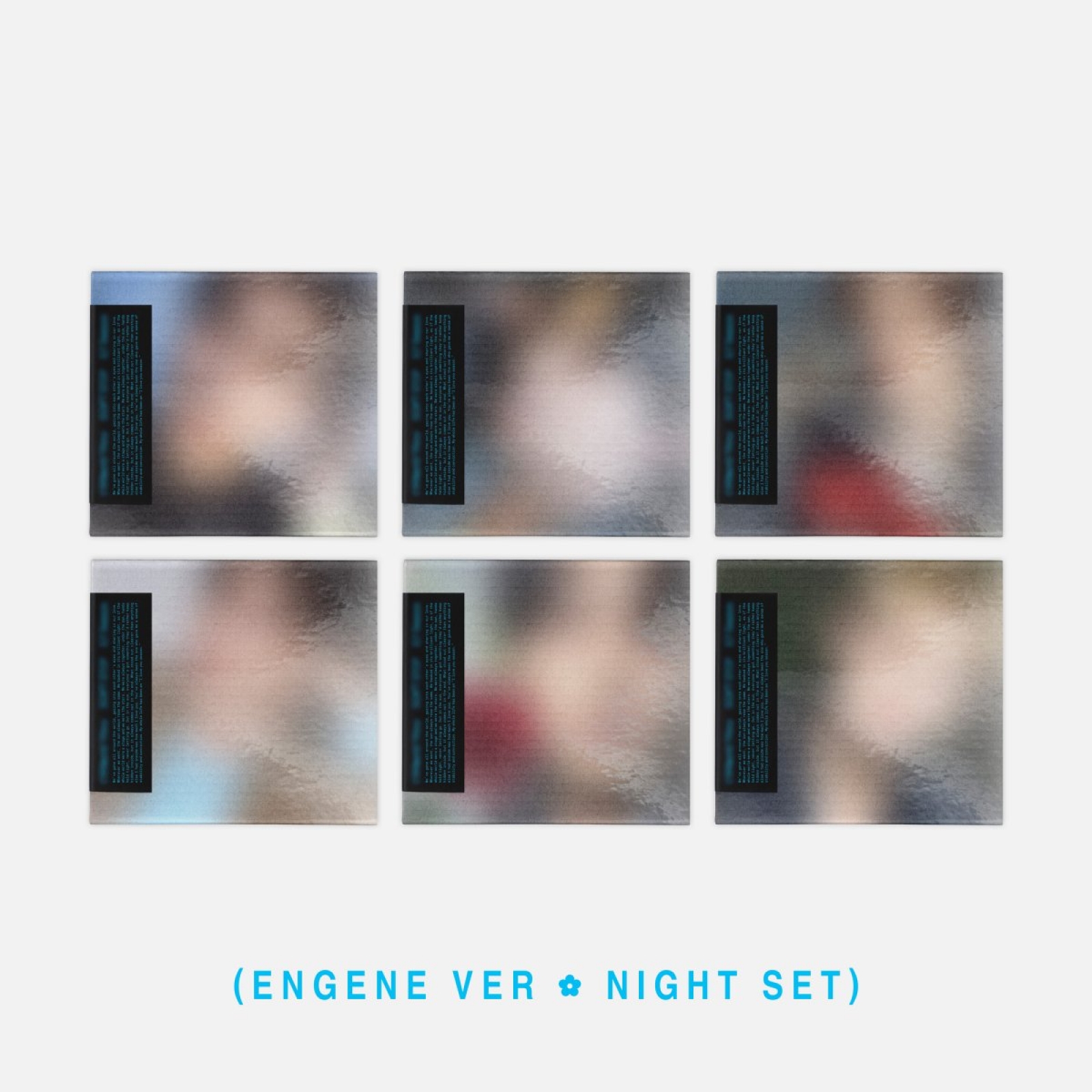 ENHYPEN THE SIN : PARALLEL WORLD ENGENE Ver. NIGHT Set - photo 2