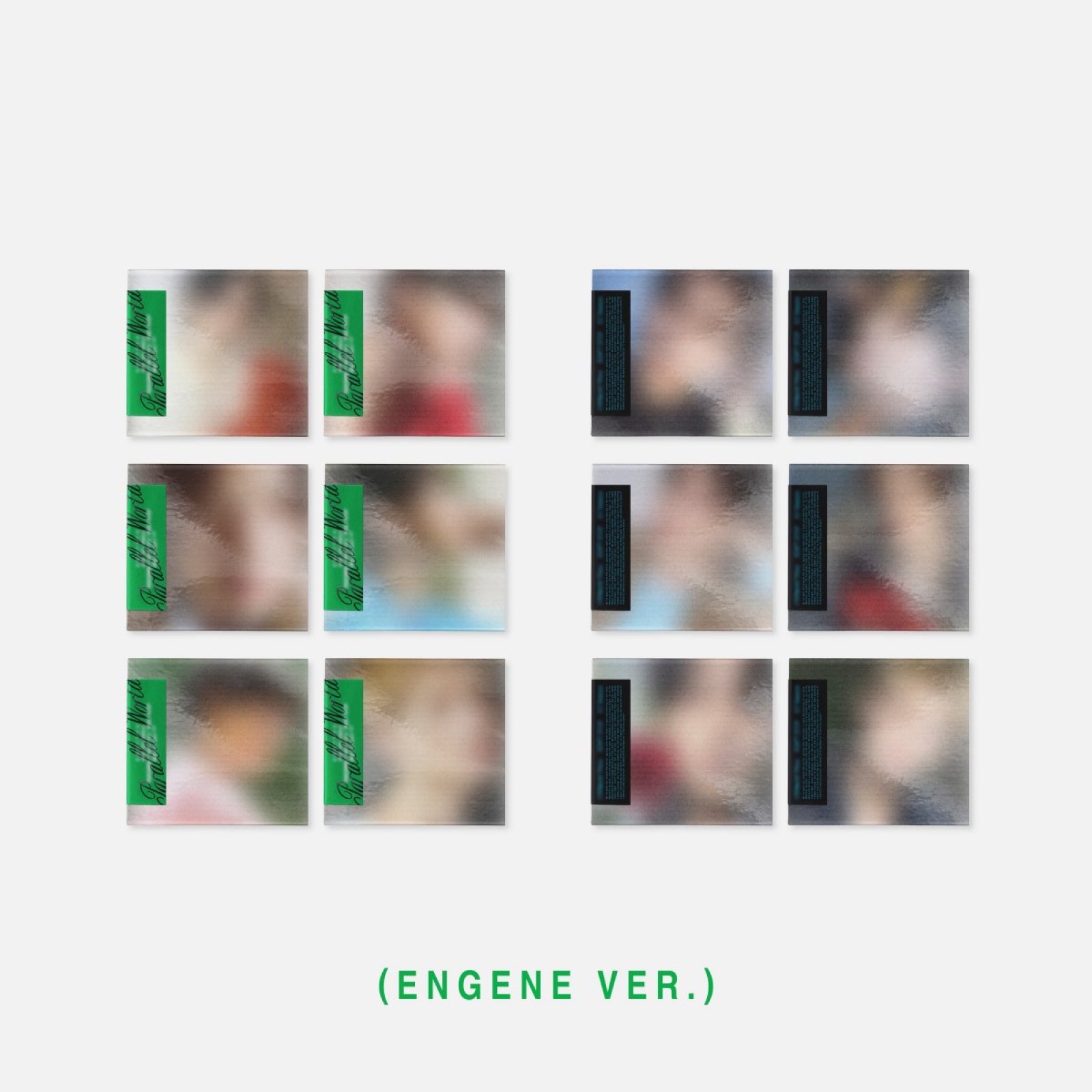 ENHYPEN THE SIN : PARALLEL WORLD ENGENE Ver. Single Album - photo 2