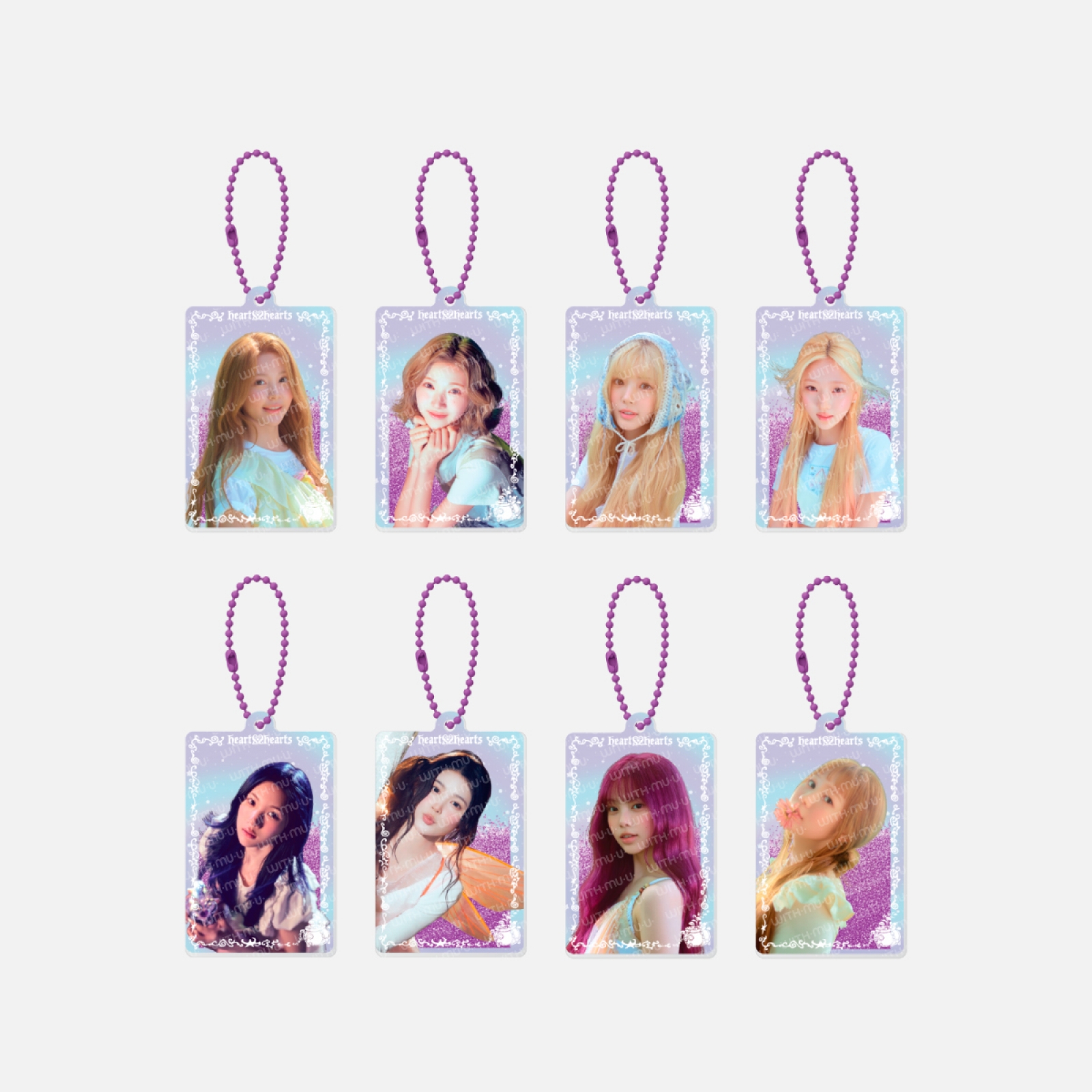 Hearts2Hearts Porte-clés acrylique aléatoire 06 - photo 3