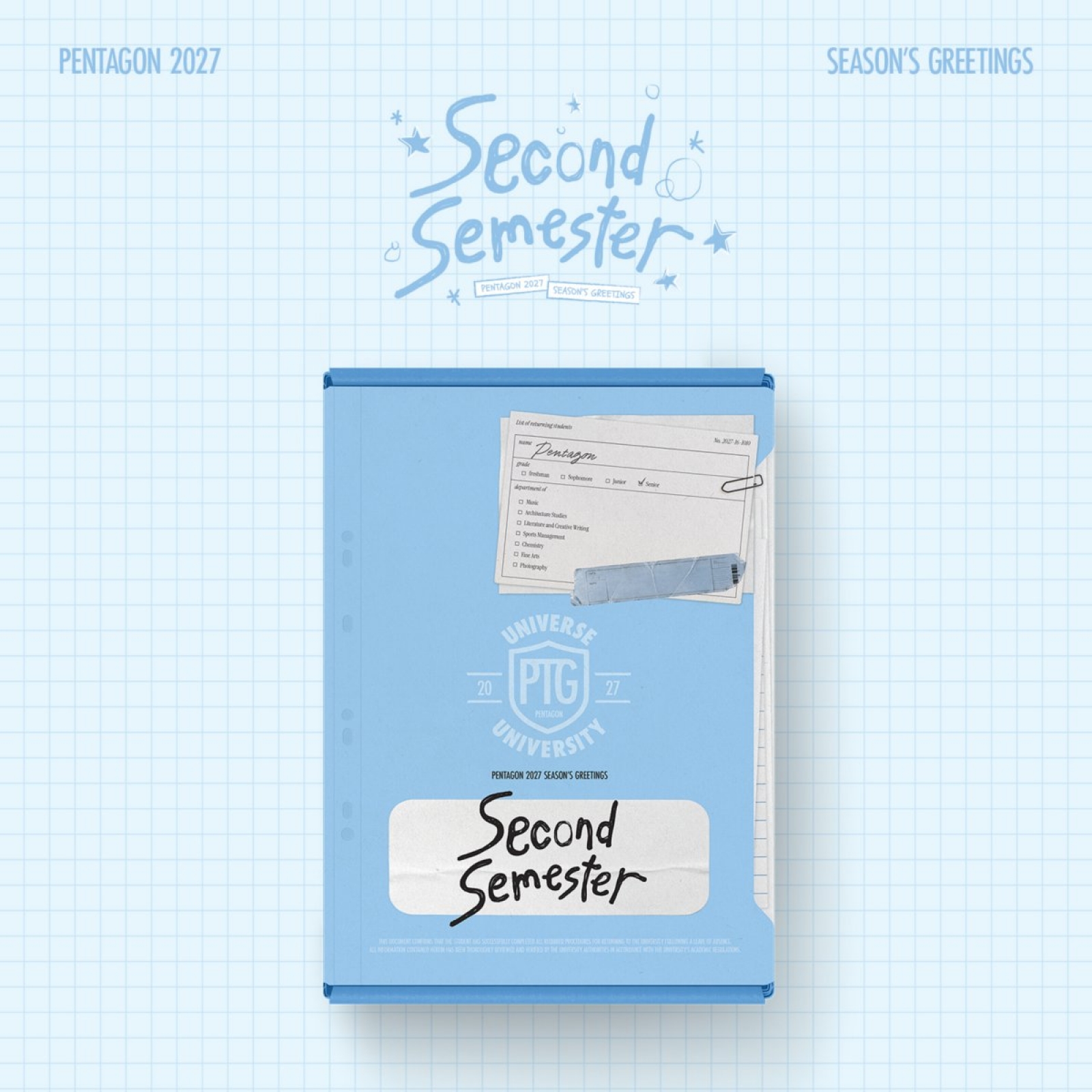 PENTAGON 2027 Season's Greetings - photo 2