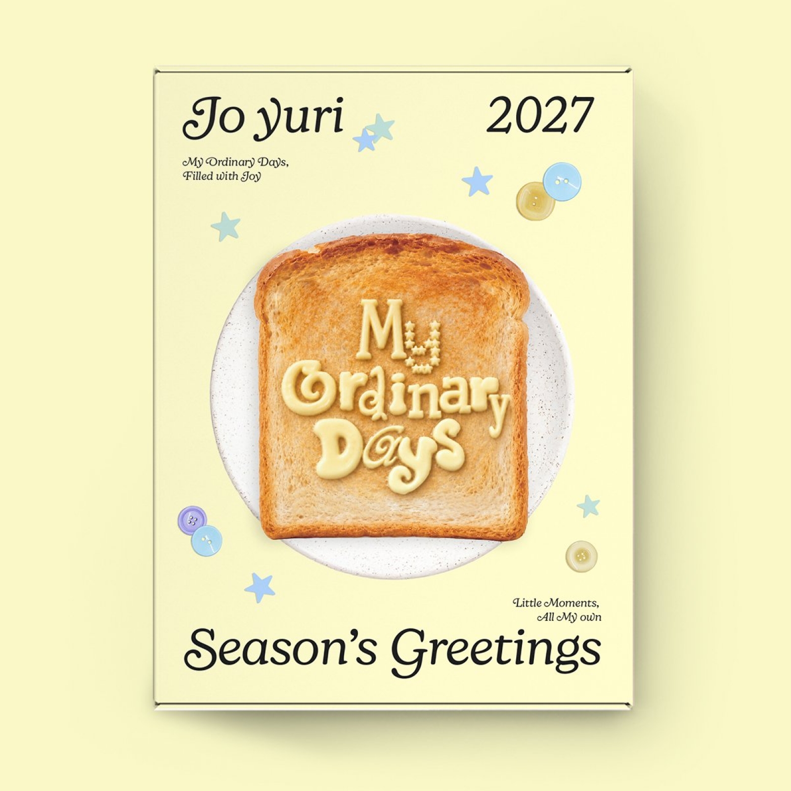 ジョ・ユリ 2027 Season's Greetings MY ORDINARY DAYS - 写真3