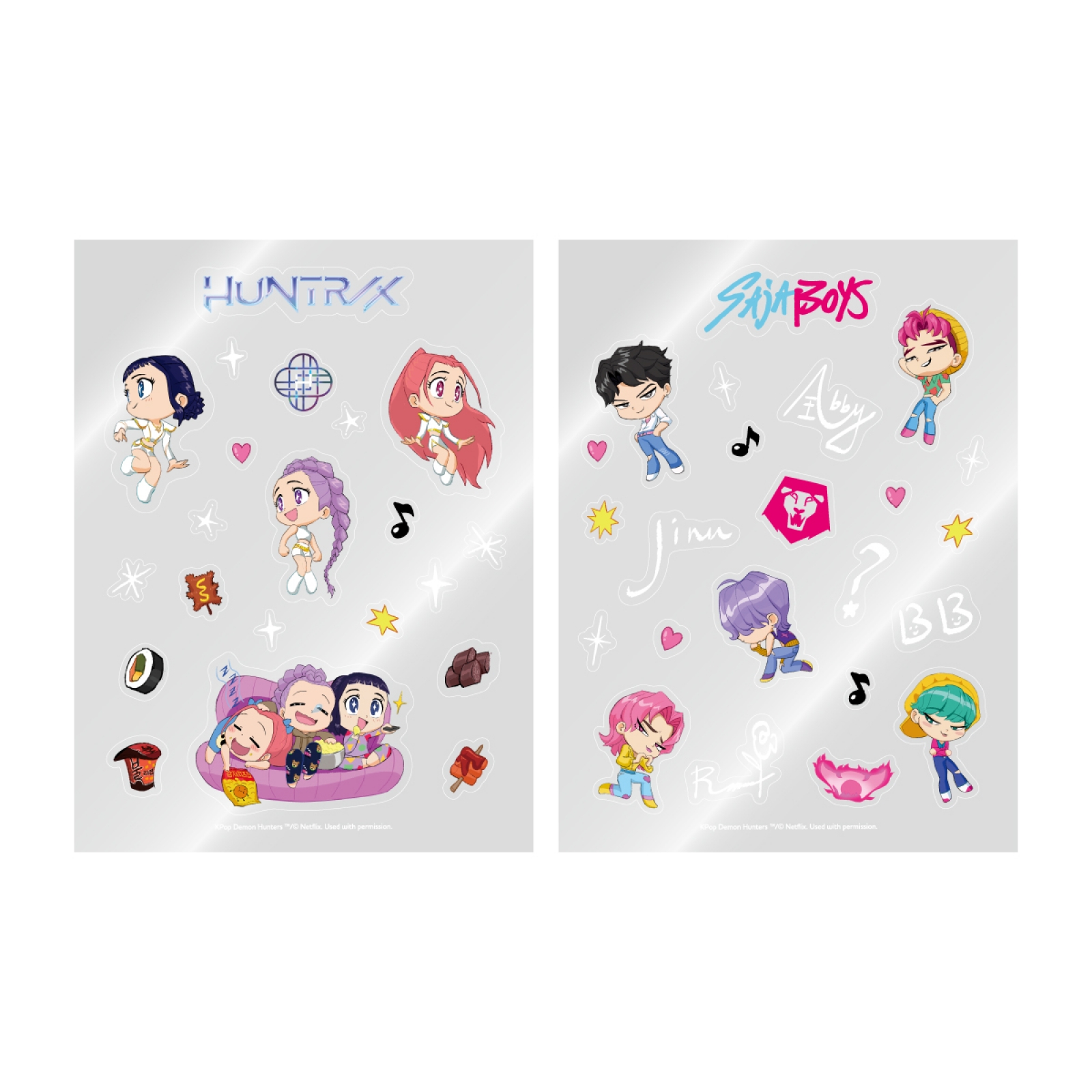 KPop Demon Hunters Stickers déco lightstick - photo 4