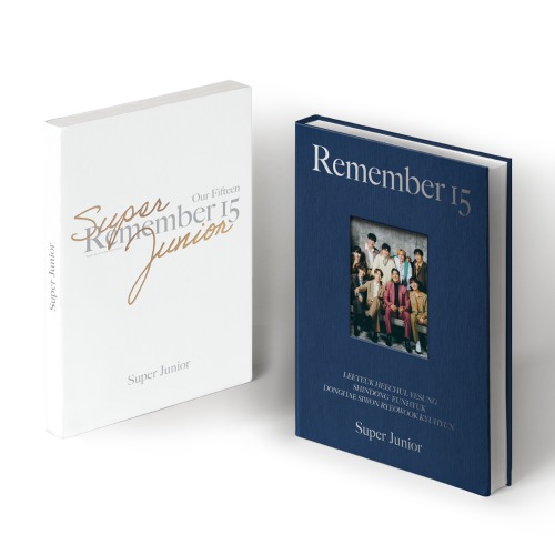 SUPER JUNIOR - REMEMBER 15 / 15th ANNIVERSARY PHOTO BOOK