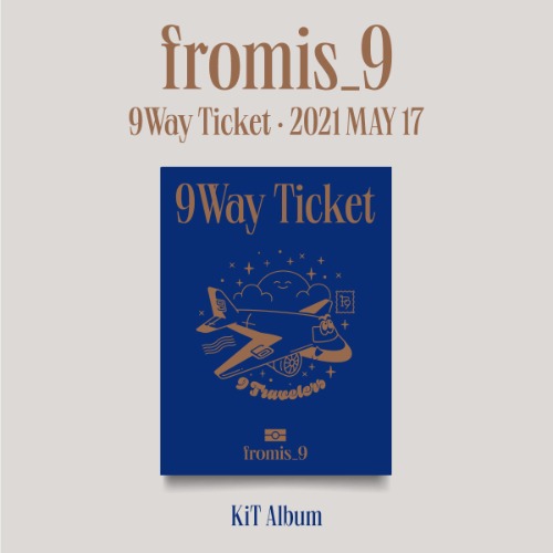 fromis_9 - 9 WAY TICKET / 2ND SINGLE ALBUM (KiT)