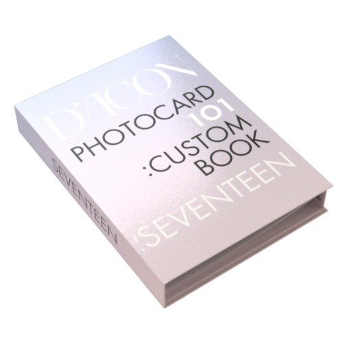 세븐틴 - PHOTOCARD 101:CUSTOM BOOK / DICON