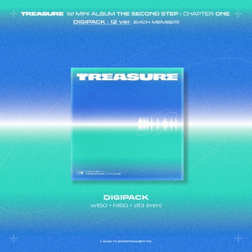 TREASURE 1st MINI ALBUM [THE SECOND STEP : CHAPTER ONE] (DIGIPACK ver.)
