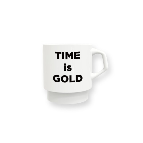 DTCU TIME MACHINE TIME is GOLD MUG (BLACK)