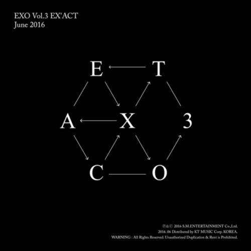 엑소 - EX’ACT / 3집 정규앨범 (CHINESE VER.)