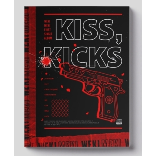 WEKI MEKI - KISS, KICKS / 1ST SINGLE ALBUM (KICKS VER.)