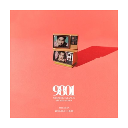 WOOSEOK X KUANLIN - 9801 / 1ST MINI ALBUM