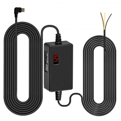 미니5핀 룸미러 블랙박스 상시 케이블 주차 녹화 저전압