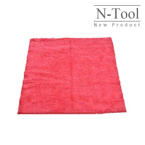 [엔공구] N-Tool 엔툴 레드 버핑타월 무봉제타월 Size 40x40