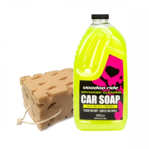 [엔공구] 부두라이드 카샴푸 세차비누 카소프 악마의 거품 Car Soap 1.89L + 치즈 스펀지