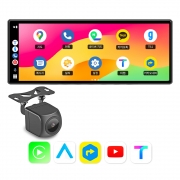 무선 카플레이 모니터 실외용 후방카메라세트 애플 안드로이드오토 V10 kc인증