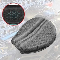 오토바이 쿨시트 고탄력 3D 통풍 시트 대형 인체공학