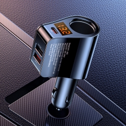 멀티 시거잭 차량용 시거잭 멀티 포트 USB C타입 A1