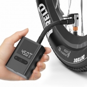 소형 자동 무선 자전거 공기주입기 에어펌프 오토바이 공기압 최대100psi