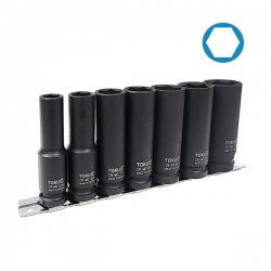 [TOKU]롱임팩소켓세트(Thin) 41300S 12.7mm(1/2)x7pcs