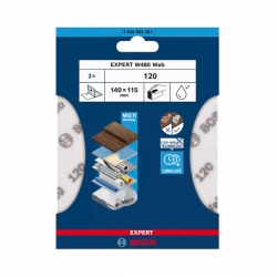 [BOSCH]EXPERT W480 핸드샌딩페이퍼(2PCS)