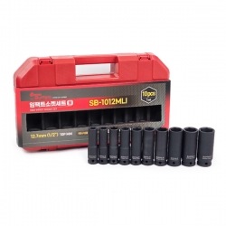 [세신]임팩트소켓세트(롱) SB-1012MLI(10PCS)