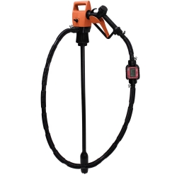 [스마토/]전동드럼펌프(플로우미터장착형) DEP-1403S-M (화물착불)