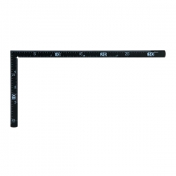 [블루텍/]직각자(흑색도장) BD-SQ150B (10EA)