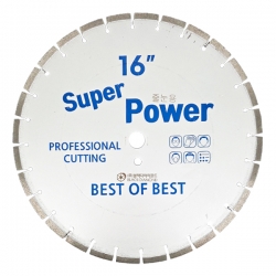 [블랙다이아몬드]다이아몬드쏘/습식날(5T) 400mm(16)