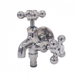 [디아]수전(황동) JJ-801(두갈래꼭지S-냉수)