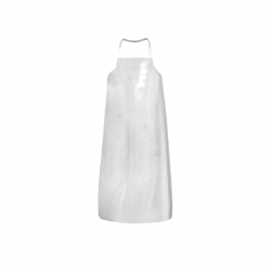 [제비표우의/]PU앞치마(레자) 백색