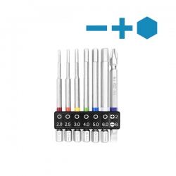 [제타툴]육각비트세트 ZET-8085 (7pcs)