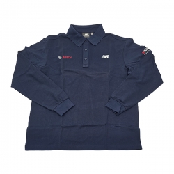 ★알뜰★[뉴발란스 X BOSCH]긴팔 카라티 네이비(100)