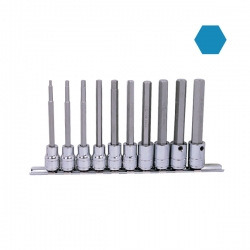 [지니어스]육각비트소켓세트 BS-310HML 9.5mm(3/8)