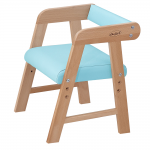 토리 큐트의자 어린이 유아 원목 3단계 높이조절 의자