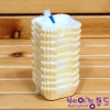 페트컵45mm 사각노랑 100개