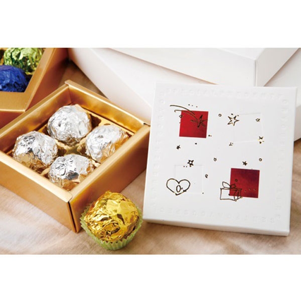 별초콜릿상자(접3p)-4구90x90x35